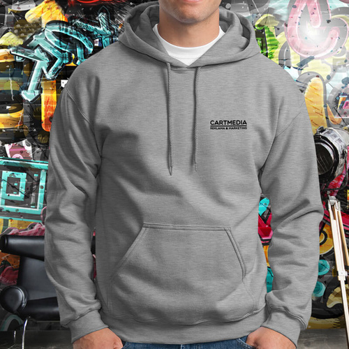 Bluza z kapturem z Twoim nadrukiem - Kangaroo