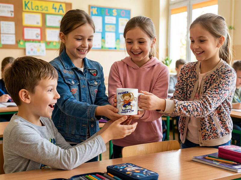 kubki z imieniem dla chłopaka z klasy