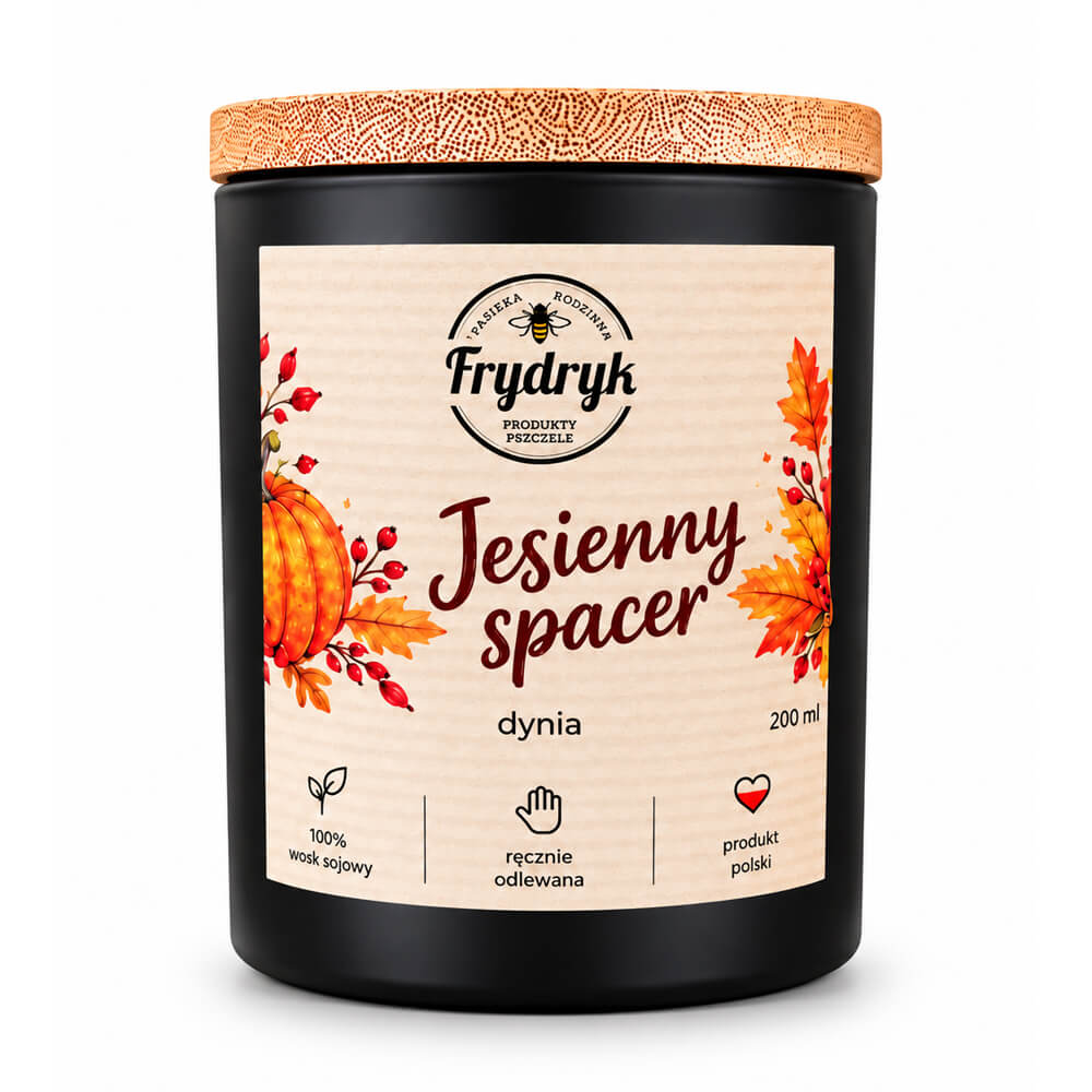 świeczka zapachowa - jesienny spacer