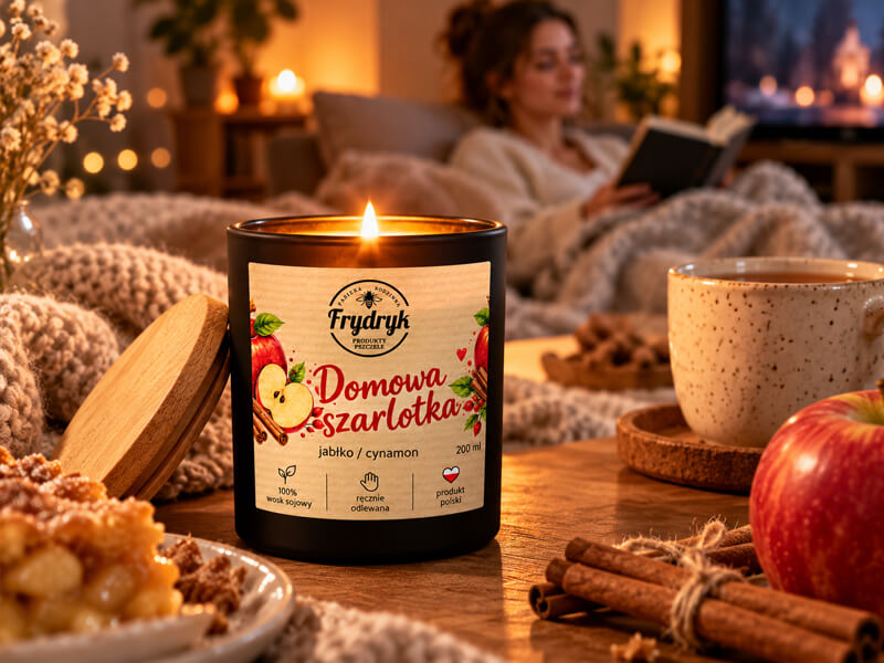 Świeca zapachowa - Domowa szarlotka