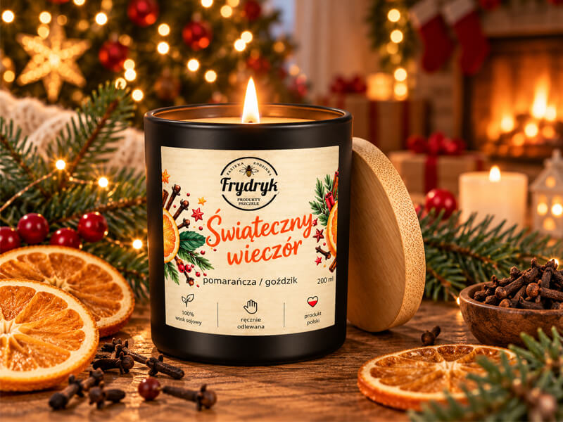 Świeca zapachowa - Świąteczny wieczór