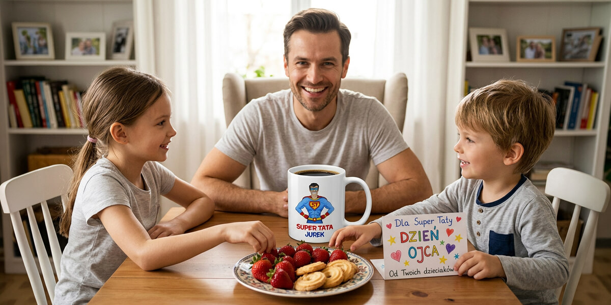 Personalizowany kubek na Dzień Ojca – dlaczego to jeden z najlepszych prezentów dla taty?