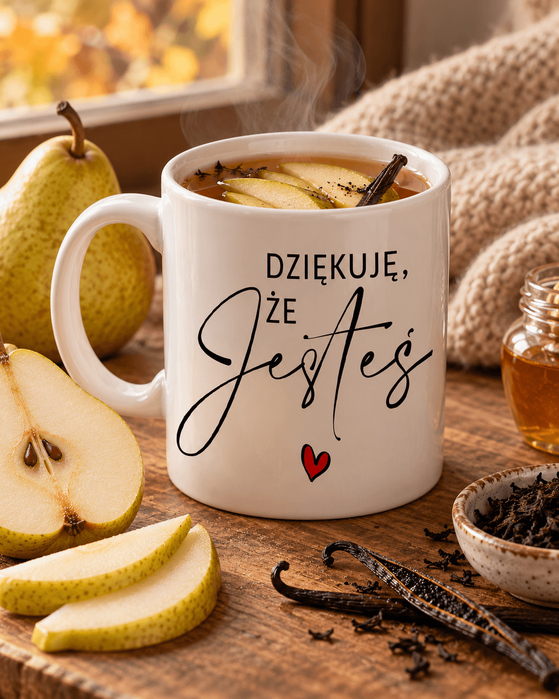 Herbata z gruszką i wanilią