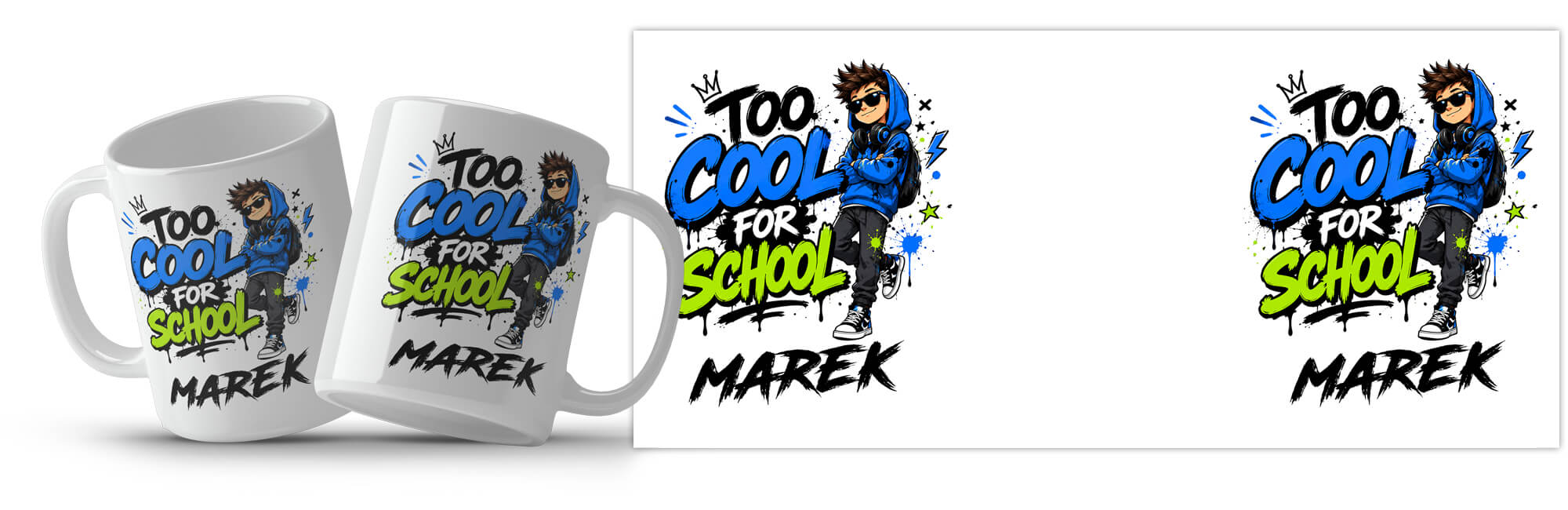 Kubek z imieniem - Too Fun for School