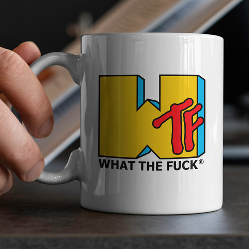 Kubek z nadrukiem - WTF