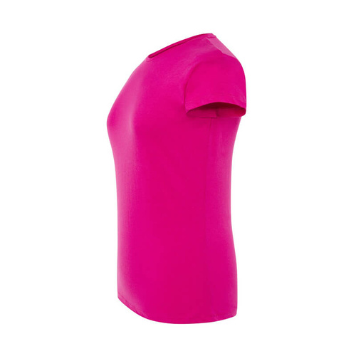 Damska bawełniana koszulka z Twoim nadrukiem - fuksja