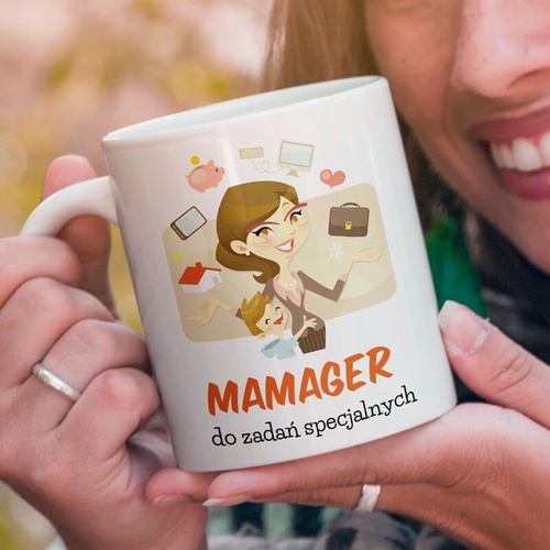 Kubek dla mamy - MAMAGER do zadań specjalnych