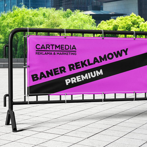 Baner reklamowy 2 x 1 m - PREMIUM