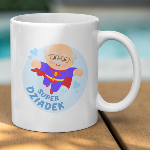 Kubek z nadrukiem - Super Dziadek