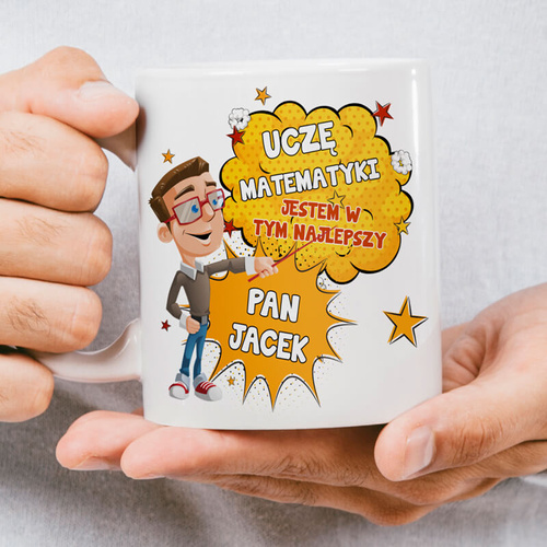 Kubek z nadrukiem dla nauczyciela