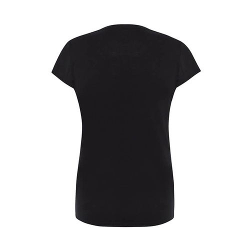 Damska bawełniana koszulka z Twoim nadrukiem - czarna