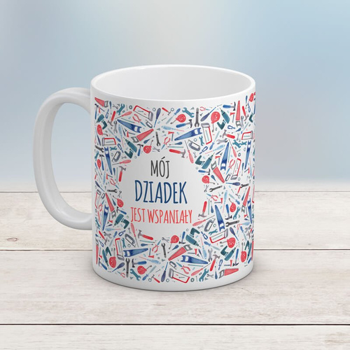 Kubek z nadrukiem - Mój Dziadek jest Wspaniały