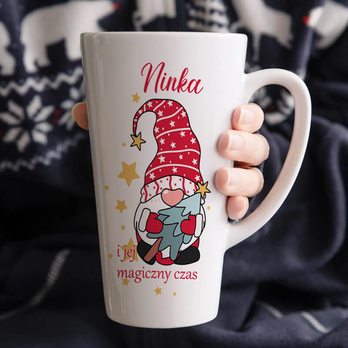 Świąteczny kubek latte z imieniem - Skrzat