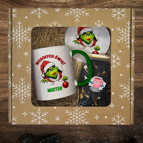 Personalizowany zestaw prezentowy dla mężczyzny - GrinchMass