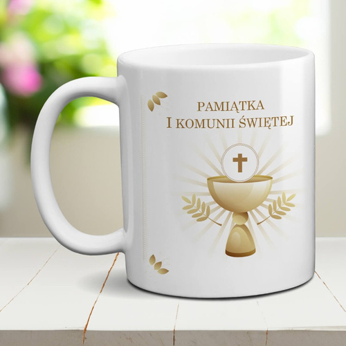 Kubek z nadrukiem - Pamiątka Pierwszej Komunii Świętej