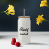 Kubek z przykrywką i słomką 450 ml z Twoim nadrukiem 