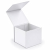 Białe pudełko prezentowe na kubek - magnetyczne 15 × 15 × 15 cm