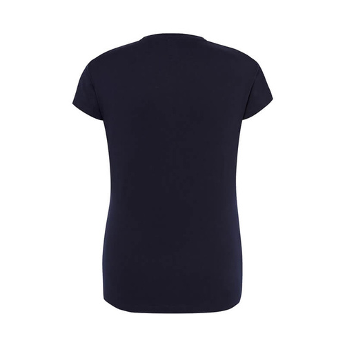 Damska bawełniana koszulka z Twoim nadrukiem - granatowa