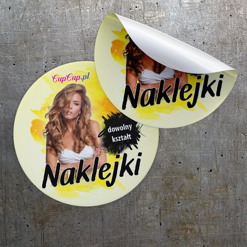 Naklejki - dowolny kształt - 1 m kw.