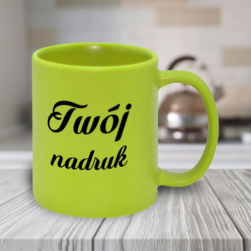 Kubek matowy FULL COLOR  z Twoim nadrukiem