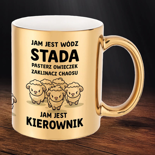 Złoty kubek dla kierownika - Jam jest wódz stada ...