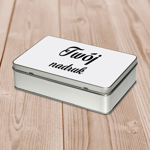 Metalowe pudełko z Twoim zdjęciem