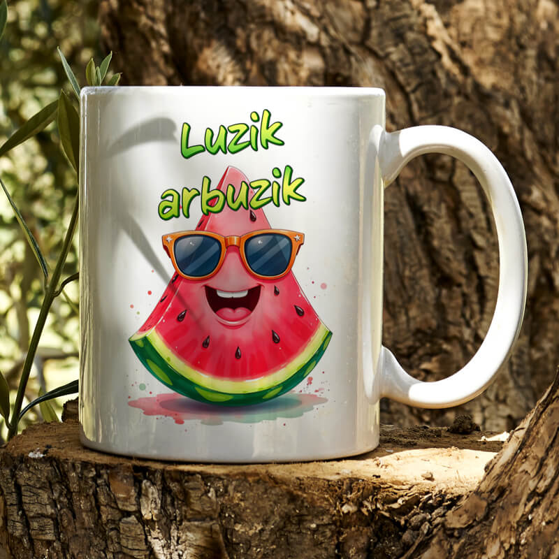 Kubek z nadrukiem - Luzik arbuzik