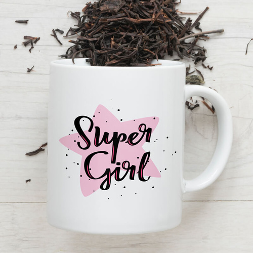 Kubek z nadrukiem - Super Girl