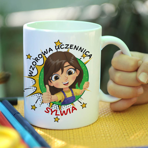 Kubek z imieniem - Wzorowa Uczennica