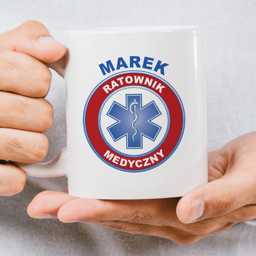 Kubek z imieniem - RATOWNIK MEDYCZNY
