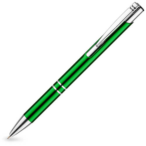 Zielony długopis metalowy COSMO z Twoim grawerem - 100 szt.